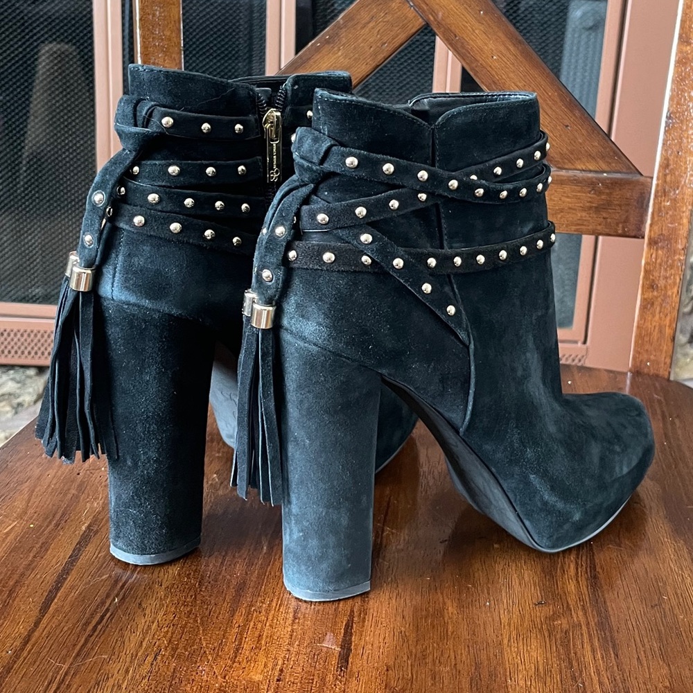 Jessica Simpson Suede Heeled Boots